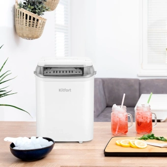 Ледогенератор Kitfort КТ-1831-1 100Вт белый - купить недорого с доставкой в интернет-магазине
