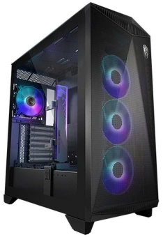 Корпус MSI MPG Gungnir 300R черный без БП E-ATX 5x120mm 6x140mm 2xUSB3.1 audio AirDuct bott PSU - купить недорого с доставкой в интернет-магазине