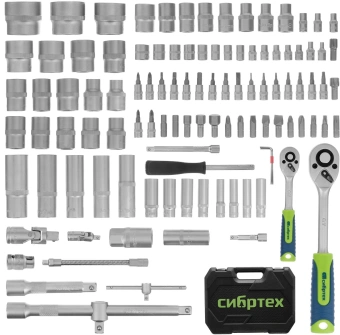 Набор инструментов Сибртех 13389 108 предметов (жесткий кейс) - купить недорого с доставкой в интернет-магазине