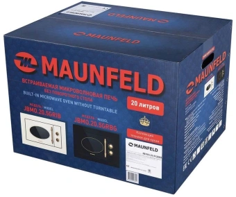 Микроволновая печь Maunfeld JBMO.20.5GRBG 20л. 700Вт черный (встраиваемая) - купить недорого с доставкой в интернет-магазине