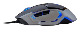 Мышь Оклик 915G HELLWISH V2 черный/серый оптическая 4800dpi USB 6but (1003993) - купить недорого с доставкой в интернет-магазине