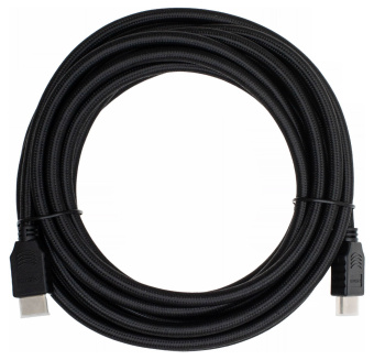 Кабель аудио-видео Cactus CS-HDMI.2-5 HDMI (m)/HDMI (m) 5м. Позолоченные контакты черный - купить недорого с доставкой в интернет-магазине