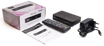 Ресивер DVB-T2 Сигнал Эфир HD-222 черный - купить недорого с доставкой в интернет-магазине