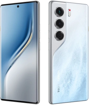 Смартфон Tecno Camon 40 Pro 256Gb 8Gb белый моноблок 3G 4G 2Sim 6.78" 1080x2436 Android 15 50Mpix 802.11 a/b/g/n/ac NFC GPS GSM900/1800 GSM1900 Protect FM - купить недорого с доставкой в интернет-магазине