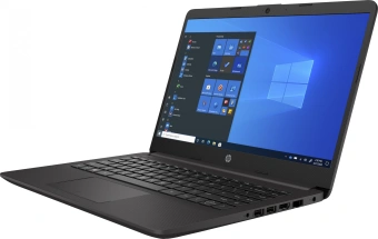 Ноутбук HP 240 G8 Core i5 1035G1 8Gb SSD256Gb Intel UHD Graphics 14" IPS FHD (1920x1080) Windows 10 Home 64 black WiFi BT Cam (43W62EA) - купить недорого с доставкой в интернет-магазине