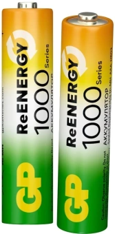 Аккумулятор GP 100AAAHCRGY-2CRCB2 AAA NiMH 930mAh (2шт) - купить недорого с доставкой в интернет-магазине