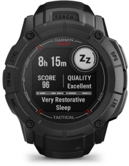 Смарт-часы Garmin Instinct 2X Solar Tactical Edition 50мм 1" MIP корп.черный рем.черный (010-02805-03) - купить недорого с доставкой в интернет-магазине