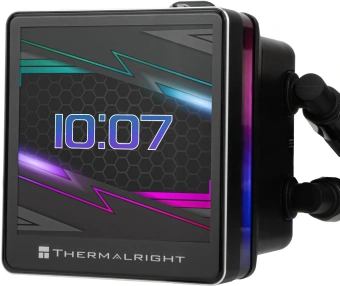 Система водяного охлаждения Thermalright Grand Vision 360 ARGB Soc-AM5/AM4/1151/1200/2066/2011/1700 черный 4-pin 29.4dB Al LCD Ret (G-VISION-360-BL-ARGB) - купить недорого с доставкой в интернет-магазине