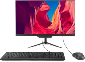Моноблок Digma Pro Base 23.8" Full HD i3 12100 (3.3) 16Gb SSD512Gb UHDG 730 Windows 11 Pro GbitEth WiFi BT 90W клавиатура мышь Cam черный 1920x1080 - купить недорого с доставкой в интернет-магазине
