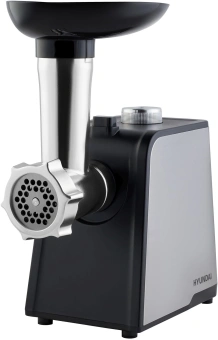 Мясорубка Hyundai HY-MG2214 1800Вт серебристый/черный - купить недорого с доставкой в интернет-магазине