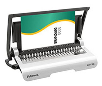 Переплетчик Fellowes Star+ (FS-56275) A4/перф.15л.сшив/макс.150л./пластик.пруж. (6-19мм) - купить недорого с доставкой в интернет-магазине