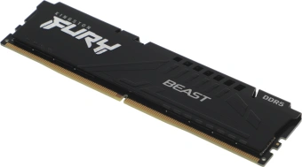 Память DDR5 32GB 6400MHz Kingston KF564C32BBE-32 Fury Beast RTL Gaming PC5-51200 CL32 DIMM 288-pin 1.4В single rank с радиатором Ret - купить недорого с доставкой в интернет-магазине