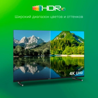 Телевизор LED Digma 43" DM-LED43UBB33 Яндекс.ТВ Frameless Metal черный/черный 4K Ultra HD 60Hz DVB-T DVB-T2 DVB-C DVB-S DVB-S2 USB WiFi Smart TV - купить недорого с доставкой в интернет-магазине