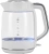 Чайник электрический Vitek VT-WK1059 1.7л. 2200Вт белый корпус: стекло/пластик - купить недорого с доставкой в интернет-магазине