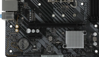 Материнская плата Asrock H610M-HVS/M.2 R2.0 Soc-1700 Intel H610 2xDDR4 mATX AC`97 8ch(7.1) GbLAN+VGA+HDMI - купить недорого с доставкой в интернет-магазине