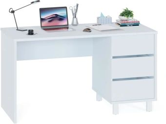 Стол Сокол СПм-210 столешница ЛДСП белый 75x135x60см (00-00015564) - купить недорого с доставкой в интернет-магазине