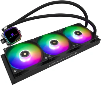 Система водяного охлаждения Thermalright Frozen Prism 360 ARGB Soc-AM5/AM4/1151/1200/2066/1700 черный 4-pin 27dB Al Ret (F-PRISM-360-BL-ARGB) - купить недорого с доставкой в интернет-магазине
