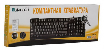 Клавиатура A4Tech KR-750 черный USB - купить недорого с доставкой в интернет-магазине