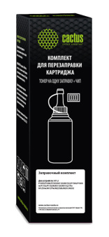 Тонер Cactus CS-RK-CE285A черный флакон 85гр. (в компл.:чип) для принтера HP LJ P1005/M1120/P1606w; Pro M125nw - купить недорого с доставкой в интернет-магазине