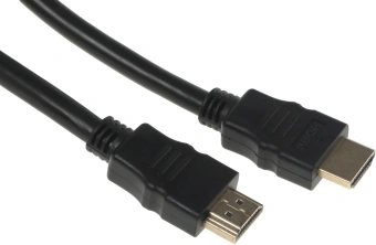 Кабель аудио-видео Buro HDMI 2.0 HDMI (m)/HDMI (m) 1м. позолоч.конт. черный (BHP HDMI 2.0-1) - купить недорого с доставкой в интернет-магазине