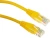 Патч-корд Lanmaster TWT-45-45-0.5-YL UTP RJ-45 вил.-вилка RJ-45 кат.5E 0.5м желтый ПВХ (уп.:1шт) - купить недорого с доставкой в интернет-магазине