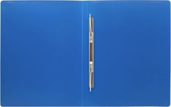Папка метал.пруж.скоросш. Silwerhof Eco A4 пластик 0.5мм синий - купить недорого с доставкой в интернет-магазине