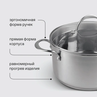 Набор посуды Rondell Erbe RDS-2011 7 предметов - купить недорого с доставкой в интернет-магазине