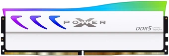 Память DDR5 2x32GB 6400MHz Silicon Power SP064GXLWU64AFDL Xpower Storm RGB RTL Gaming PC5-51200 CL32 DIMM 288-pin 1.4В kit single rank с радиатором Ret - купить недорого с доставкой в интернет-магазине