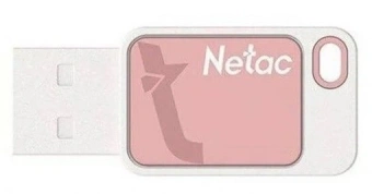 Флеш Диск Netac 8Gb UA31 NT03UA31N-008G-20PK USB2.0 розовый - купить недорого с доставкой в интернет-магазине