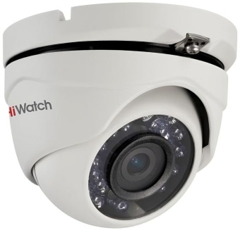 Камера видеонаблюдения аналоговая HiWatch DS-T203A(B) (3.6mm) 3.6-3.6мм HD-TVI цв. корп.:белый - купить недорого с доставкой в интернет-магазине