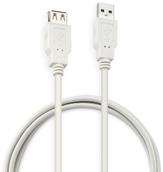 Кабель Buro USB A(m) USB A(f) 1.8м (USB2.0-AM-AF-1.8M-MG) феррит.кольца серый - цена, купить или заказать с доставкой в интернет-магазине Кабель Buro USB A(m) USB A(f) 1.8м (USB2.0-AM-AF-1.8M-MG) феррит.кольца серый - купить недорого с доставкой в интернет-магазине