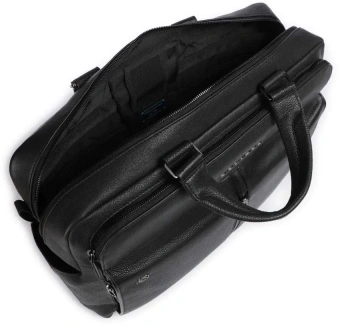 Деловая сумка Piquadro Hedley CA4098W130/N с отделением для ноутбука черный натур.кожа - купить недорого с доставкой в интернет-магазине