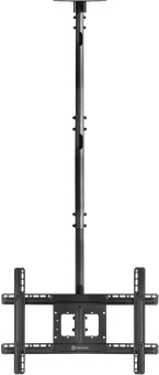 Кронштейн для телевизора Onkron N1L черный 32"-80" макс.68.2кг потолочный поворот и наклон - купить недорого с доставкой в интернет-магазине