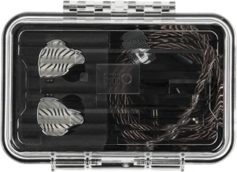 Наушники внутриканальные Fiio JH3 1.2м черный проводные в ушной раковине (80001881) - купить недорого с доставкой в интернет-магазине
