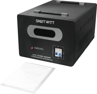 Стабилизатор напряжения Smartwatt AVR Tower 12000RF 12000ВА черный - купить недорого с доставкой в интернет-магазине