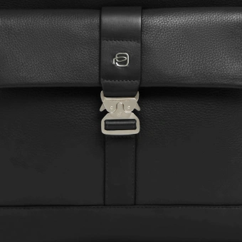 Сумка тоут мужская Piquadro Tebe CA7255W144/N с отделением для ноутбука 14" черная натур.кожа - купить недорого с доставкой в интернет-магазине