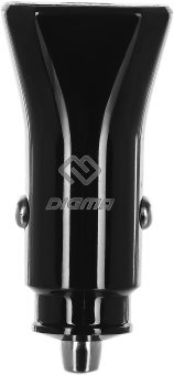 Автомобильное зар./устр. Digma DGC2B 3A PD черный (DGC2B0F010BK) - купить недорого с доставкой в интернет-магазине