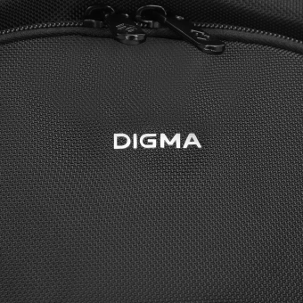 Рюкзак для ноутбука 15.6" Digma Stash S1 черный полиэстер (DGBP15S1BK) - купить недорого с доставкой в интернет-магазине
