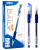 Ручка гелев. Deli Daily E6600SBlue прозрачный d=0.5мм син. черн. резин. манжета - купить недорого с доставкой в интернет-магазине