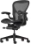 Кресло эргономичное Herman Miller Aeron C Large черный сетка с подголов. крестов. пластик - купить недорого с доставкой в интернет-магазине