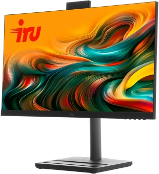 Моноблок IRU Tactio 24ID5 24.5" Full HD i5 12400 (2.5) 16Gb SSD512Gb UHDG 730 Windows 11 Pro 64 GbitEth WiFi BT 120W Cam черный 1920x1080 (RUS) - купить недорого с доставкой в интернет-магазине