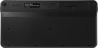 Клавиатура A4Tech FBK30 черный/серый USB беспроводная BT/Radio slim Multimedia (FBK30 BLACKCURRANT) - купить недорого с доставкой в интернет-магазине