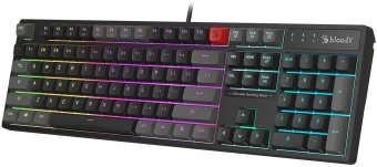 Клавиатура A4Tech Bloody B230N черный USB Multimedia for gamer LED (B230N) кабель 1.8м - купить недорого с доставкой в интернет-магазине