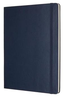 Блокнот Moleskine CLASSIC QP092B20 XLarge 190х250мм 192стр. нелинованный твердая обложка синий - купить недорого с доставкой в интернет-магазине