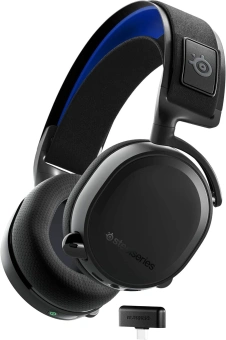 Наушники с микрофоном Steelseries Arctis 7P+ черный мониторные Radio оголовье (61462) - купить недорого с доставкой в интернет-магазине