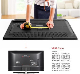 Кронштейн для телевизора Holder LCDS-5071 темный металлик 37"-55" макс.45кг настенный наклон - купить недорого с доставкой в интернет-магазине