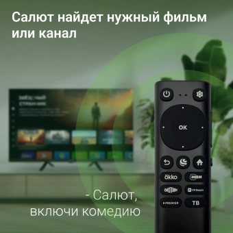 Телевизор LED Digma 32" DM-LED32SBB34 Салют ТВ Frameless Metal черный HD 60Hz DVB-T DVB-T2 DVB-C DVB-S DVB-S2 USB WiFi Smart TV - купить недорого с доставкой в интернет-магазине