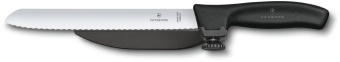 Нож кухонный Victorinox Swissclassic DUX-MESSER (6.8663.21) стальной лезв.210мм черный - купить недорого с доставкой в интернет-магазине