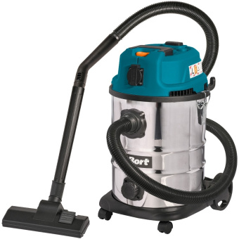 Строительный пылесос Bort BSS-1625-Storm 1600Вт (уборка: сухая/влажная) синий - купить недорого с доставкой в интернет-магазине