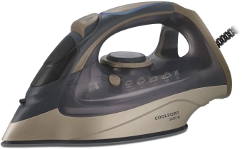Утюг Coolfort CF-3410 3400Вт сиреневый/золотистый - купить недорого с доставкой в интернет-магазине